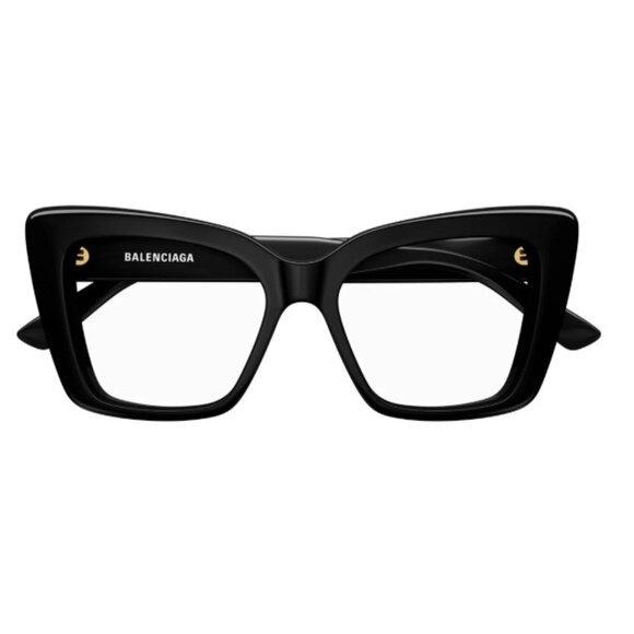 NEW BALENCIAGA BB0297O 001 BLACK EYEGLASSES - Picture 1 of 4